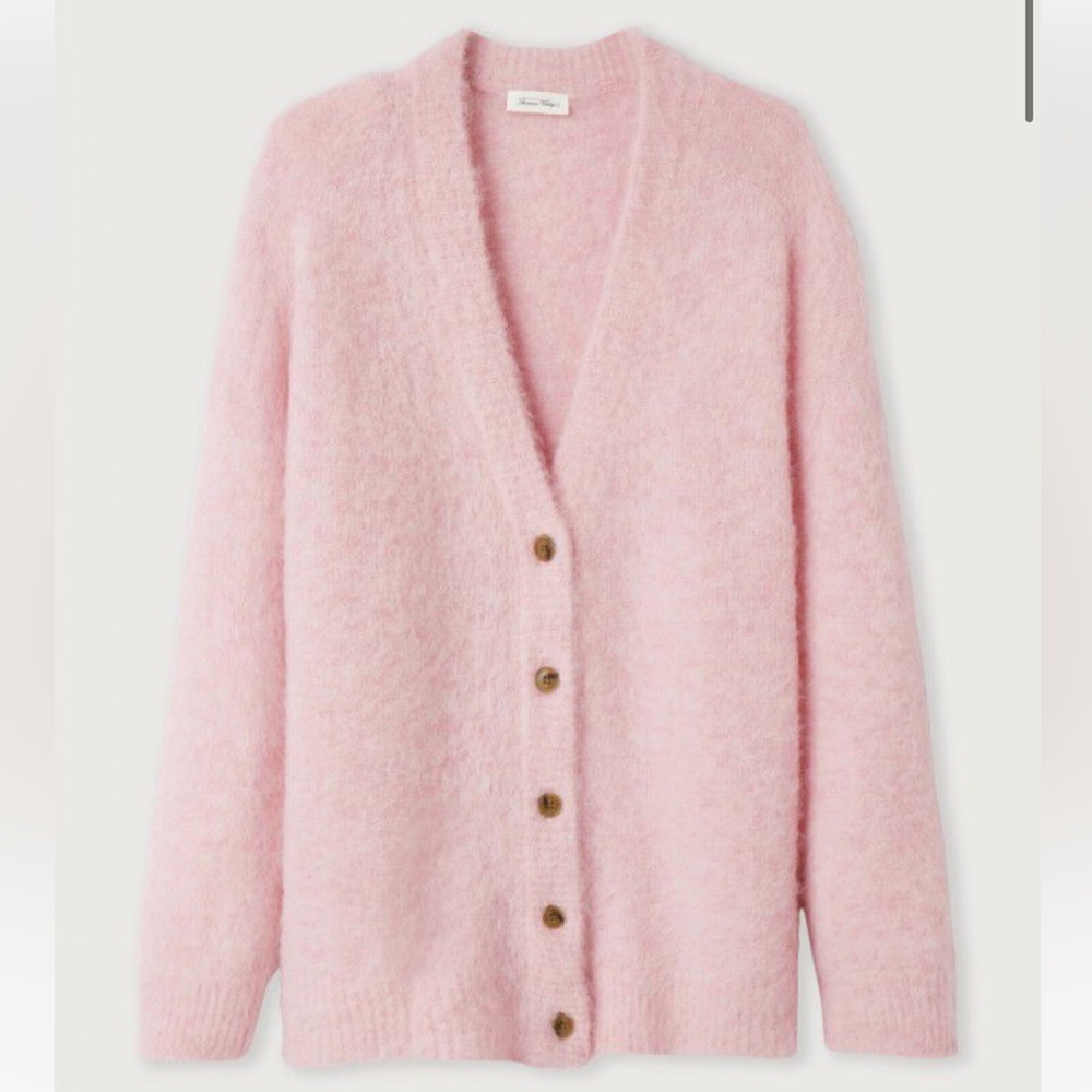 American Vintage pink cardigan
